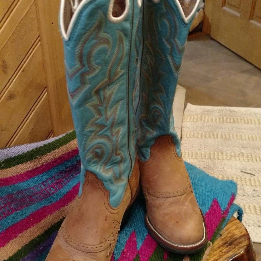 Tony lama boots worn twice!